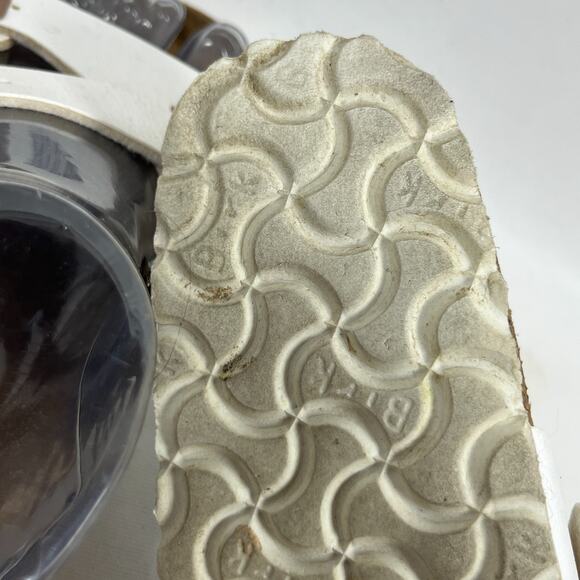 BIRKENSTOCK Sandals Womens 36 L5 Yao Balance Birko Flor Buckle Strap White - Picture 13 of 13